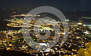 Jaen City at night Spain