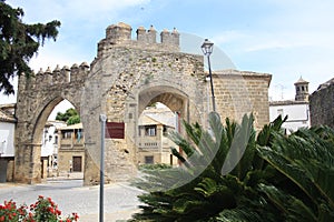 JAEN GATE AND VILLALAR ARCH IN BAEZA