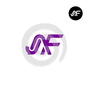 JAF Logo Letter Monogram Design