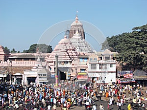 The Jagannath Temple in Puri