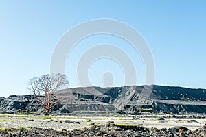 Jagersfontein tailings dam which collapsed and damaged parts of town