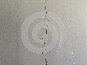Jagged Wall Crack