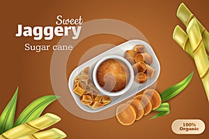 Jaggery Realistic Composition