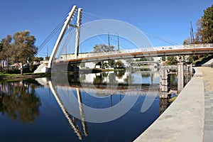 Jagiello Bridge in Bydgoszcz - Brda River