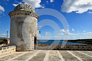 Jagua fort by the Cienfuegos city on Cuba