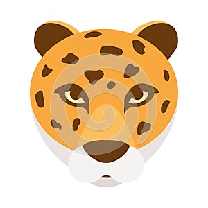 jaguar face illustration