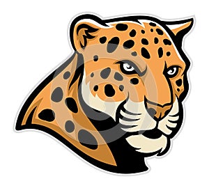 Jaguar head mascot