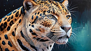 jaguar illustration highquality image and a ai generated