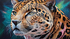 jaguar illustration highquality image and a ai generated