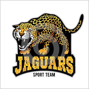 Jaguar mascot - emblem for sport team photo