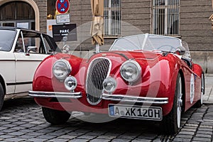 Jaguar oldtimer car