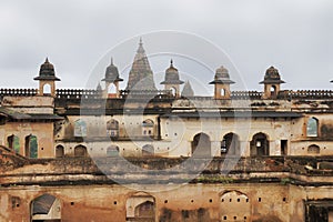 Jahangir Mahal maharaja palace, Orchha, India photo
