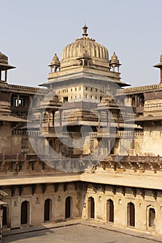 Jahangir Mahal, Orchha Fort, Orchha, Niwara, Madhya Pradesh, India