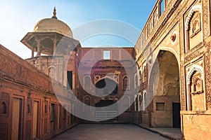 Jahangir Palace of Agra Fort in Agra, India