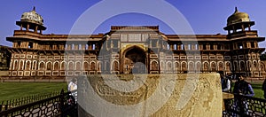 Jahangir Palace or Jahangiri Mahal in Agra Red Fort in Agra, India