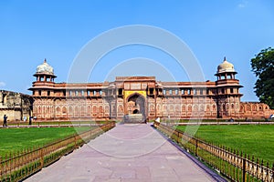 Jahangiri Mahal in Agra Red Fort photo