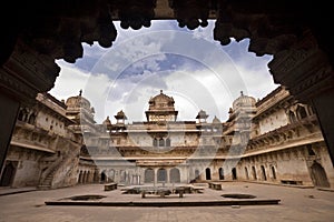 Jahangiri Mahal in Orchha - India