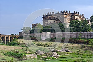 The Jahangiri Mahal Rajput Palace - Orchha - India