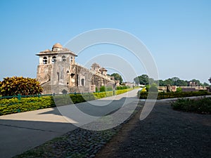 The Jahaz Mahal  Mandu  India.