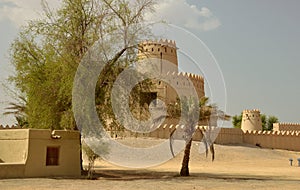 Jahili fort in Al Ain oasis, United Arab Emirates