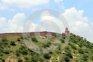 The Jaigarh as seen from the Amber Amer Fort