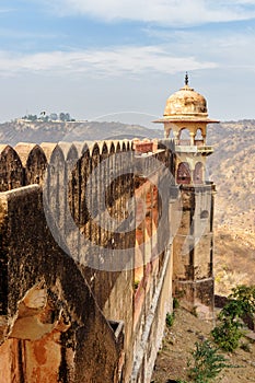 Jaigarh Fort in Amber. Jaipur. India