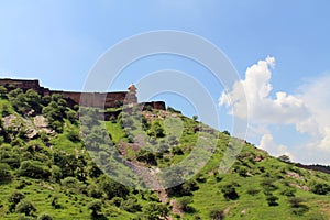 The Jaigarh Fort, as an escape plan for Amer or Amber Fort of