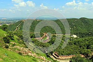 The Jaigarh Fort, as an escape plan for Amer or Amber Fort of