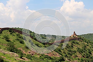 The Jaigarh Fort, as an escape plan for Amer or Amber Fort of