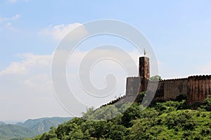 The Jaigarh Fort, as an escape plan for Amer or Amber Fort of