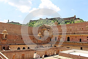 The Jaigarh Fort as seen from the Amber Amer Fort