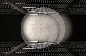 Jail Cell Corridor Top