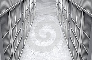 Jail Cell Corridor Top