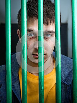 Jailed Young Man