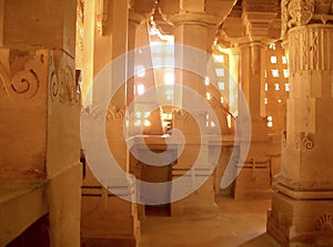 Jain temple inside