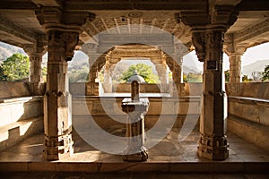 The Jain Temple in Ranakpur, Rajasthan