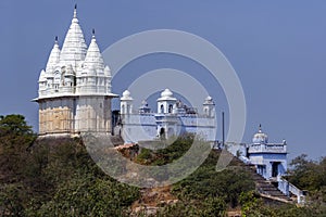 Jain Temple at Sonagiri in the Madhya Pradesh region of India