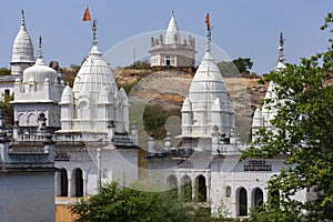 Jain Temples at Sonagiri in the Madhya Pradesh region of India