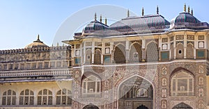 Jaipur City Palace Entrance - Arches Windows