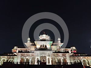 Picture of Albert Hall Museum shot at night