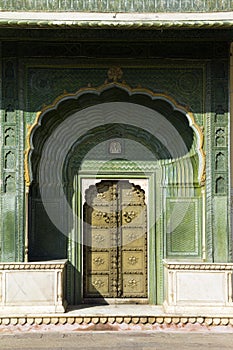 Jaipur palace, gate, India