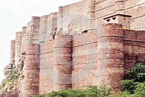 Jaisalmer fort also called Golden Fort, Sonar Quila or Sone Ka Quila in desert city Rajasthan India. One of largest yellow