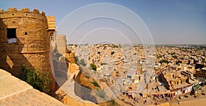 Jaisalmer fort and city