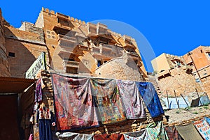 Jaisalmer Fort in the city of Jaisalmer, in the Indian state of Rajasthan