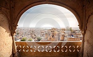 Jaisalmer fort and City view