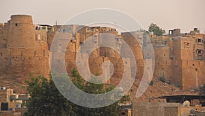 The Jaisalmer fort in Rajasthan