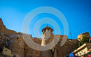 Jaisalmer Fort is situated in the city of Jaisalmer, in the Indian state of Rajasthan