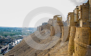 Jaisalmer Fort is situated in the city of Jaisalmer, in the Indian state of Rajasthan