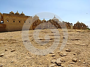 Jaisalmer Fort is situated in the city of Jaisalmer, in the Indian state of Rajasthan