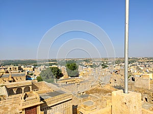 Jaisalmer Fort is situated in the city of Jaisalmer, in the Indian state of Rajasthan